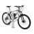 Merse Tulip Galvanised Pre-drilled Bike Cycle Rack Stand - SCS344
