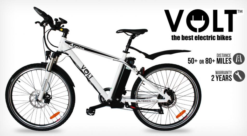 VOLT ALPINE Electric Mountain Bike 2012 - 2 YR WRTY 36V Li-Pol 1000+ Charges - On sale was £1599.00