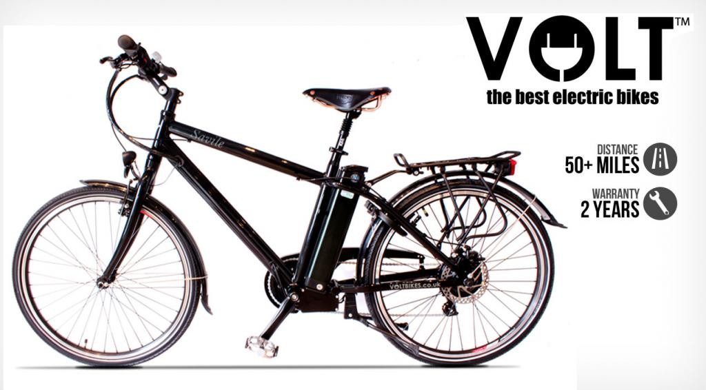 VOLT SAVILE Electric Bike 2012 - 2 YR WRTY 36V Li-Pol 1000+ Charges - On sale was £1510